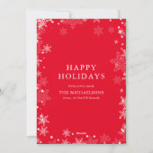 Cartes Pour Fêtes Annuelles Gnome pour les fêtes (Dos)