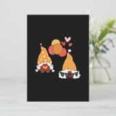 Cartes Pour Fêtes Annuelles GNOME Saint-Valentin d'amour (Debout devant)