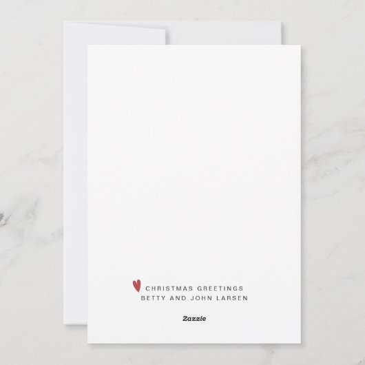 Cartes Pour Fêtes Annuelles Gnomes de Joyeux Noël (Dos)