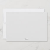 Cartes Pour Fêtes Annuelles Gnomes d'Halloween (Dos)