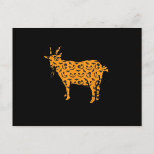 Cartes Pour Fêtes Annuelles Goat Easy Halloween