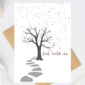 Cartes Pour Fêtes Annuelles God With Us Christmas Greeting Card