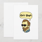 Cartes Pour Fêtes Annuelles Gogh Van Gogh (Devant / Derrière)