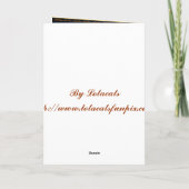 Cartes Pour Fêtes Annuelles Golden Hanukkah (Dos)