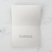 Cartes Pour Fêtes Annuelles Golf moderne Joy & Peace Folle Noël (Intérieur)