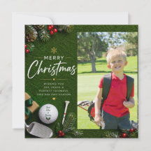 Golf Noël Créez Votre Propre Photo