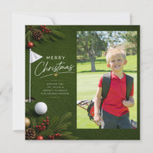 Golf Noël Créez Votre Propre Photo