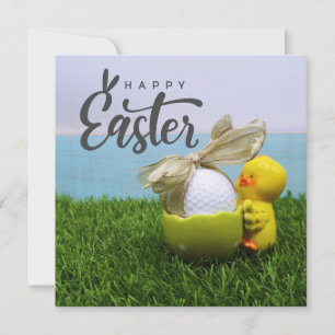 Cartes Pour Fêtes Annuelles Golf Pâques pour Golfer Holiday Card