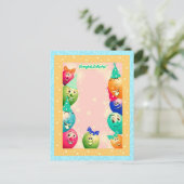 Cartes Pour Fêtes Annuelles gonflé (Debout devant)