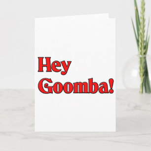 Cartes Pour Fêtes Annuelles Goomba !