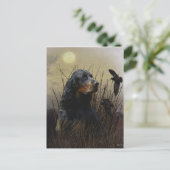 Cartes Pour Fêtes Annuelles Gordon setter avec faisans, Art (Debout devant)