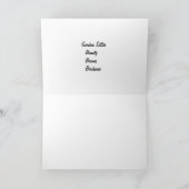 Cartes Pour Fêtes Annuelles Gordon Setters Forever Friends Note Card (Intérieur)