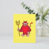 Cartes Pour Fêtes Annuelles Gorille Diable (Debout devant)