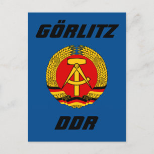 Cartes Pour Fêtes Annuelles Gorlitz, Deutsche Demokratische Republik DDR.