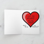 Cartes Pour Fêtes Annuelles Got My Heart (Intérieur)