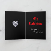 Cartes Pour Fêtes Annuelles Goth Valentine (Intérieur)