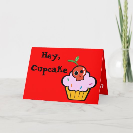 Cartes Pour Fêtes Annuelles Goth Valentines Day Card - Prix gagnant ! (Devant)