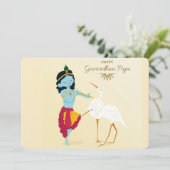 Cartes Pour Fêtes Annuelles Govardhan Puja (Debout devant)