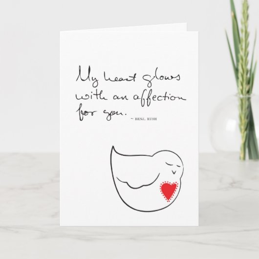 Cartes Pour Fêtes Annuelles Govebird Valentine (Devant)