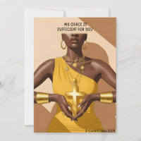 Grâce & Force 2 Corinthiens 12:9 Foi Art