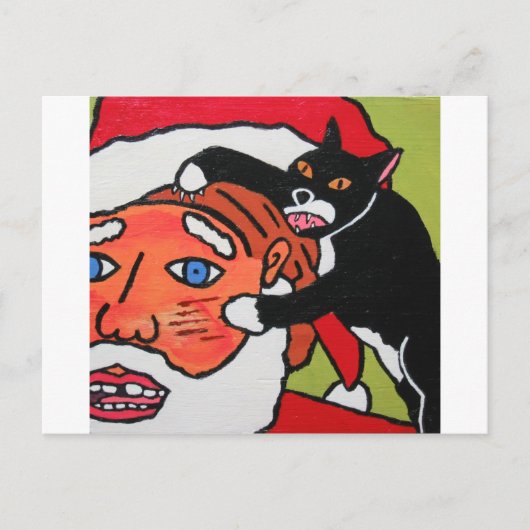 Cartes Pour Fêtes Annuelles Gracie Claws (Devant)