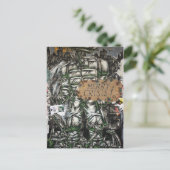 Cartes Pour Fêtes Annuelles Graffiti de Merry Crisis (Debout devant)