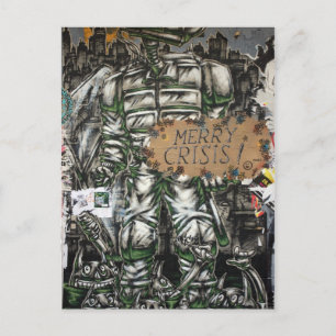 Cartes Pour Fêtes Annuelles Graffiti de Merry Crisis