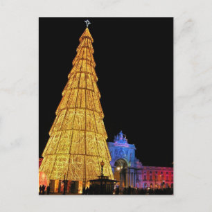 Cartes Pour Fêtes Annuelles Grand arbre de Noël de l'Europe