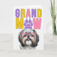 Grand-MAW Shih Tzu Grand-DOG Grand-parents Day