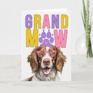 Cartes Pour Fêtes Annuelles Grand-MAW Springer Spaniel Amusant Grand-parents D
