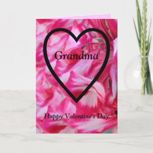 Cartes Pour Fêtes Annuelles Grand-mère Heureuse Sainte-Valentin