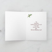 Cartes Pour Fêtes Annuelles Grand-mère Joyeux Chouette de Noël, Humour d'oisea (Intérieur)