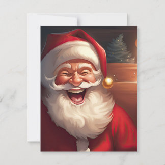 Cartes Pour Fêtes Annuelles Grand Père Noël
