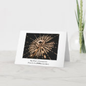 Cartes Pour Fêtes Annuelles Grande Roue Star de Noël II (Dos)