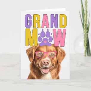 Cartes Pour Fêtes Annuelles GrandMAW Tolling Retriever Funny Grand-parents Day