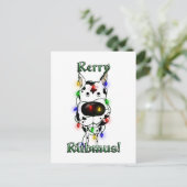 Cartes Pour Fêtes Annuelles Grands feux de Noël Dane (Debout devant)