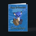 Cartes Pour Fêtes Annuelles Grandson 1er Hanoukka Card Fox<br><div class="desc">Grandson 1er Hanoukka Card Fox</div>