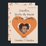 Cartes Pour Fêtes Annuelles Grandson Anniversaire Salutation Rustique simple p<br><div class="desc">Carte d'accueil amusante et unique pour la carte d'anniversaire Grandson/petite-fille. Tout ce que vous avez à faire est de couper le visage d'une image claire,  et de remplacer l'image sur la carte. Peut modifier le message d'accueil ou ajouter le vôtre. Joyeux anniversaire 💘 🎂</div>