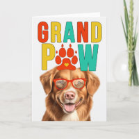 GranPAW Tolling Retriever Funny Grand-parents Day