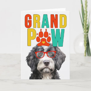 Cartes Pour Fêtes Annuelles GranPAW Water Dog Funny Grand-parents Day