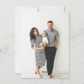 Cartes Pour Fêtes Annuelles Graphique moderne multi photo (Dos)