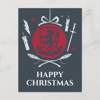 Cartes Pour Fêtes Annuelles Graphisme de boule de Noël GRYFFINDOR™