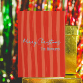 Cartes Pour Fêtes Annuelles Gras Rouge à la main tirage photo Noël