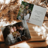 Cartes Pour Fêtes Annuelles Grateful 2 Photo Collage Christmas