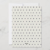 Cartes Pour Fêtes Annuelles Gratitude et Bénédiction Photo Noir Minimal 2 Gras (Dos)