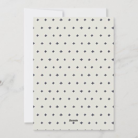 Cartes Pour Fêtes Annuelles Gratitude et Bénédiction Photo Noir Minimal 2 Gras (Dos)