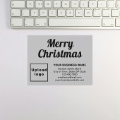 Cartes Pour Fêtes Annuelles Gray | Noël | Business | Petit plat