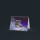 Cartes Pour Fêtes Annuelles Gray Wolves<br><div class="desc">Gray Wolves</div>