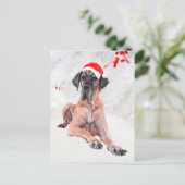 Cartes Pour Fêtes Annuelles Great Dane (Debout devant)
