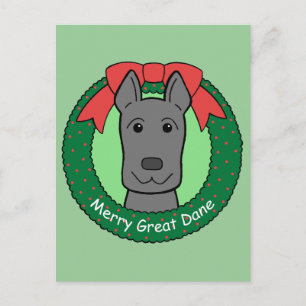 Cartes Pour Fêtes Annuelles Great Dane